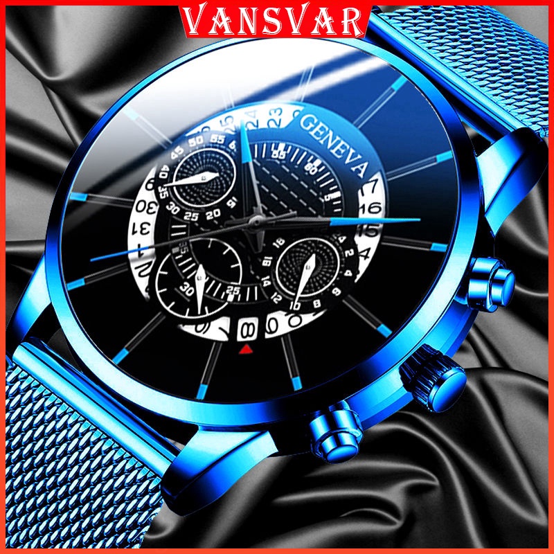 Watch on sale men blue