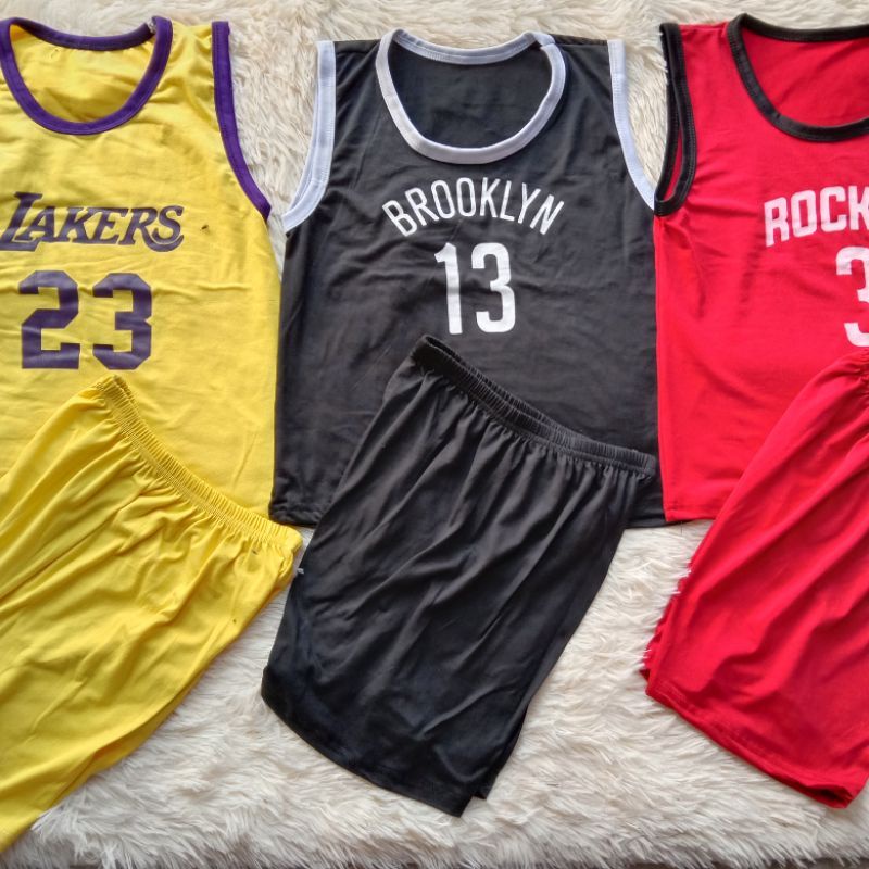 RDC RTW- 6PCS BUNDLE SET TERNO NBA KIDS 1-2-3 YRS OLD | Shopee Singapore