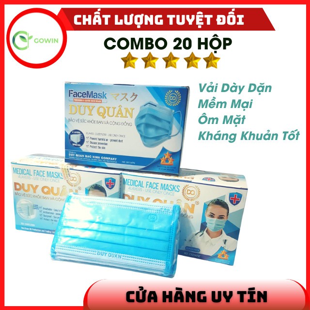 [Combo of 20 Boxes] 2500 Antibacterial and Non-Bacterial 4-Layer ...