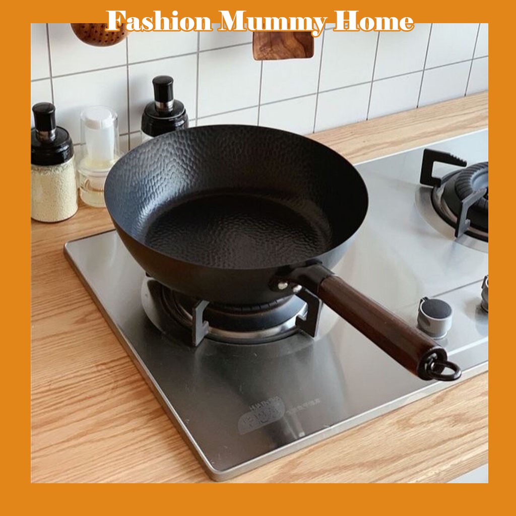 Mother Day Gift Japanese Tamasaki 28cm Iron Wok Non Stick pan 28cm Shopee Singapore