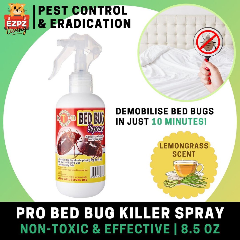 GOLDEN HAMMER Bed Bug Killer Spray Lemongrass Shopee Singapore