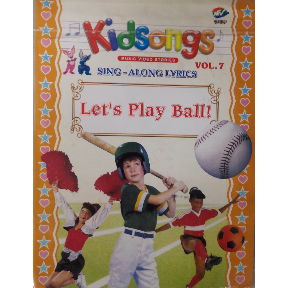 Kidsongs Sing Along Lyrics Let's Play Ball Vol.7 VCD | Shopee Singapore