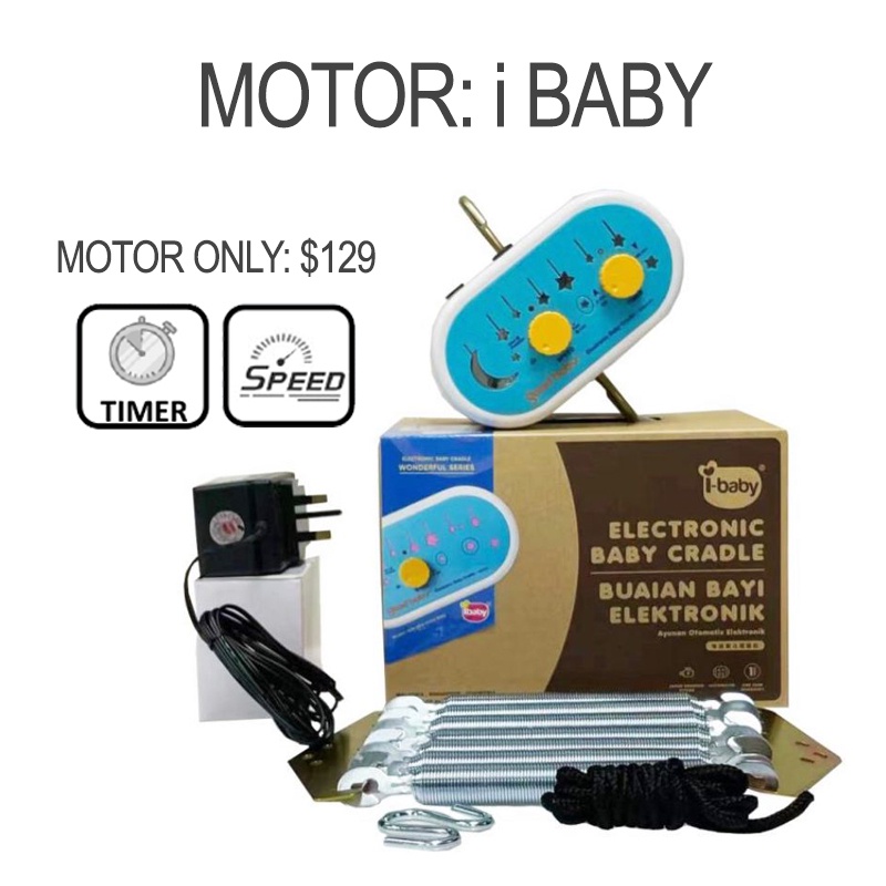 Baby Electronic Cradle Set With Motor 1 Year Local Warranty Baby Sarong Shopee Singapore