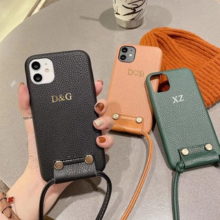 IPhone 11 Pro & Pro Max Trunk Personalised Leather Case 