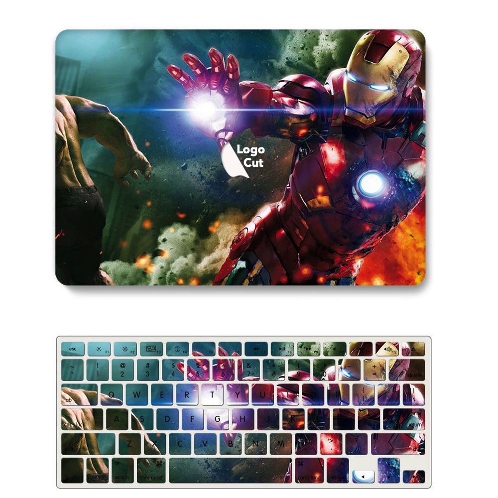 Marvel Avengers Iron Man CASE Ironman for MacBook New Pro Air 13 14 15 16 Casing Cover For 2024 M1 M2 M3 M4 Chip Models Shopee Singapore