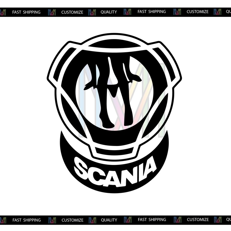Sticker Kereta Lorry Motor Scania | Shopee Singapore