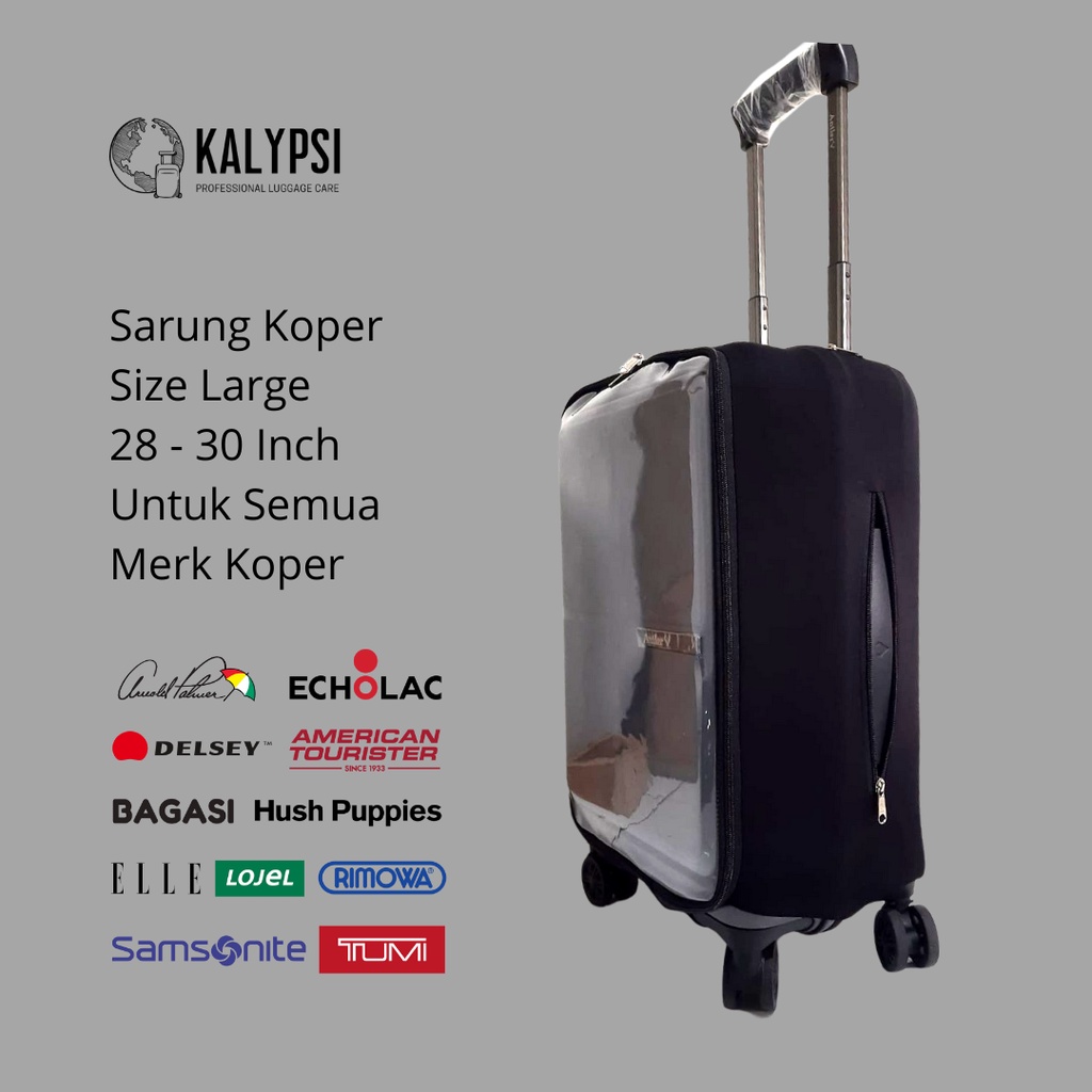 Luggage cover Luggage Protective cover Plastic Mika Suitcase Scuba Fabric Combination For Large Large Size 28 inch 30 inch For All Brands Brands Shopee Singapore
