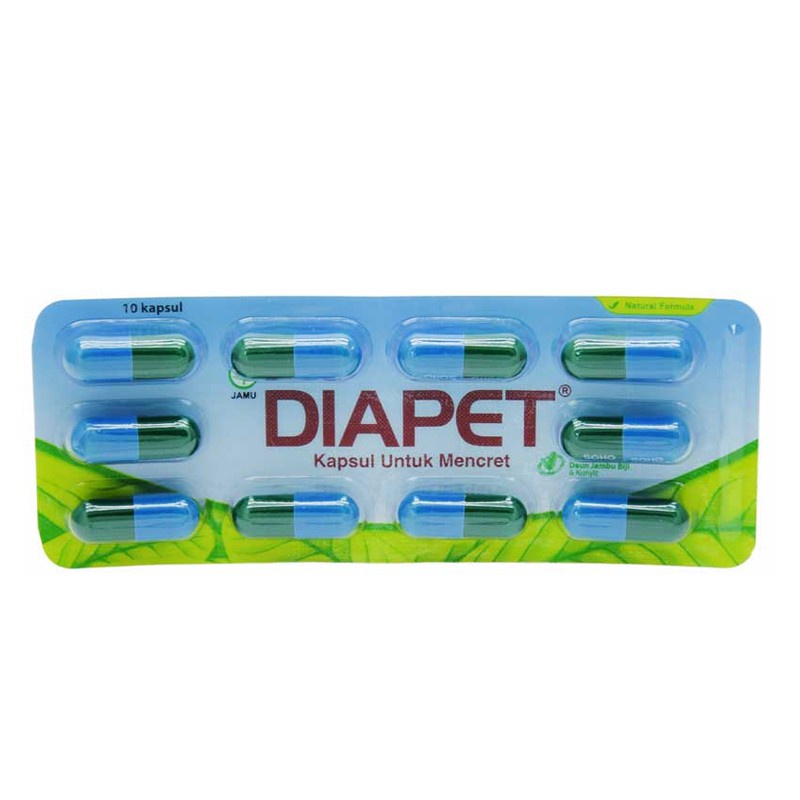 Diapet Strip 10 Kapsul - Gambar 3