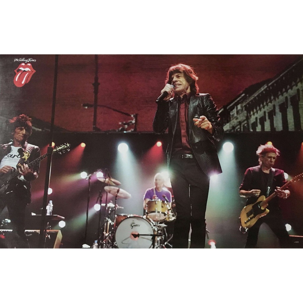 The Rolling Stones poster English Rock Band Picture Wall Mount ...