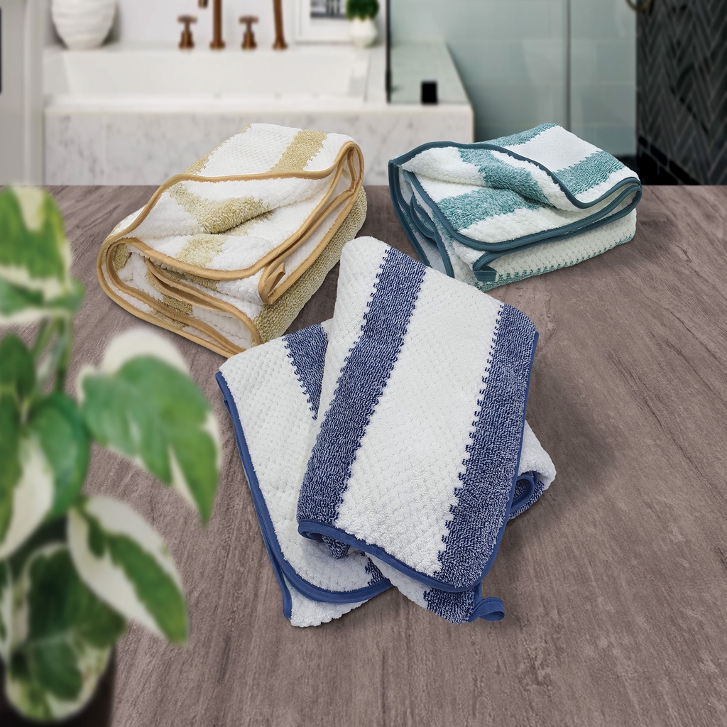 Milton Home Studio MH Studio Microfiber Bath Towel 65 x 130cm 260g SET OF 3 Shopee Singapore