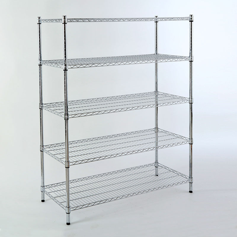 Stainless steel kitchen shelf floor multi-layer sundry shelf storage ...