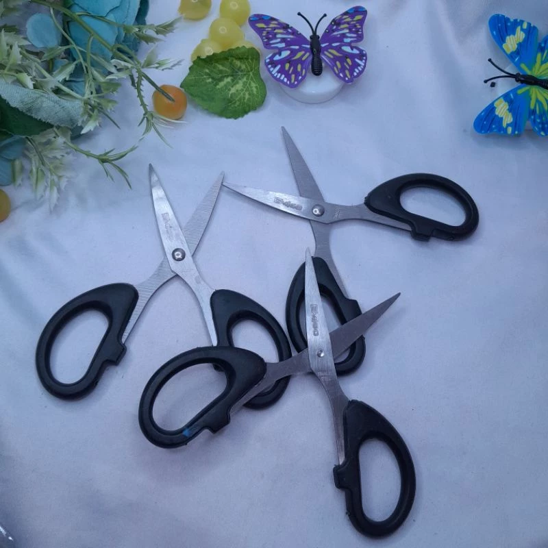 1pcs Gunting Scissors Emigo Em145 Grosir Ecer Satuan - Gambar 3