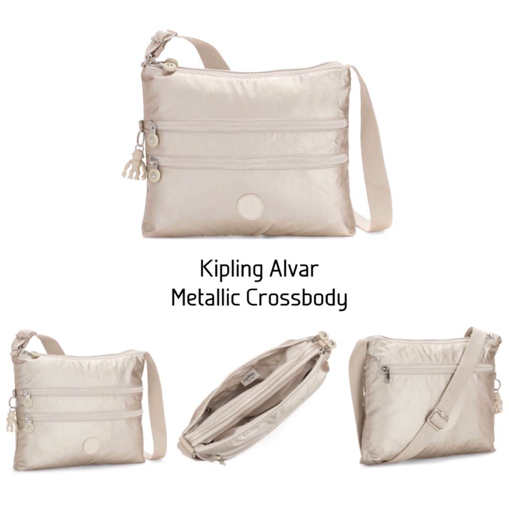 Kipling alvar sale metallic