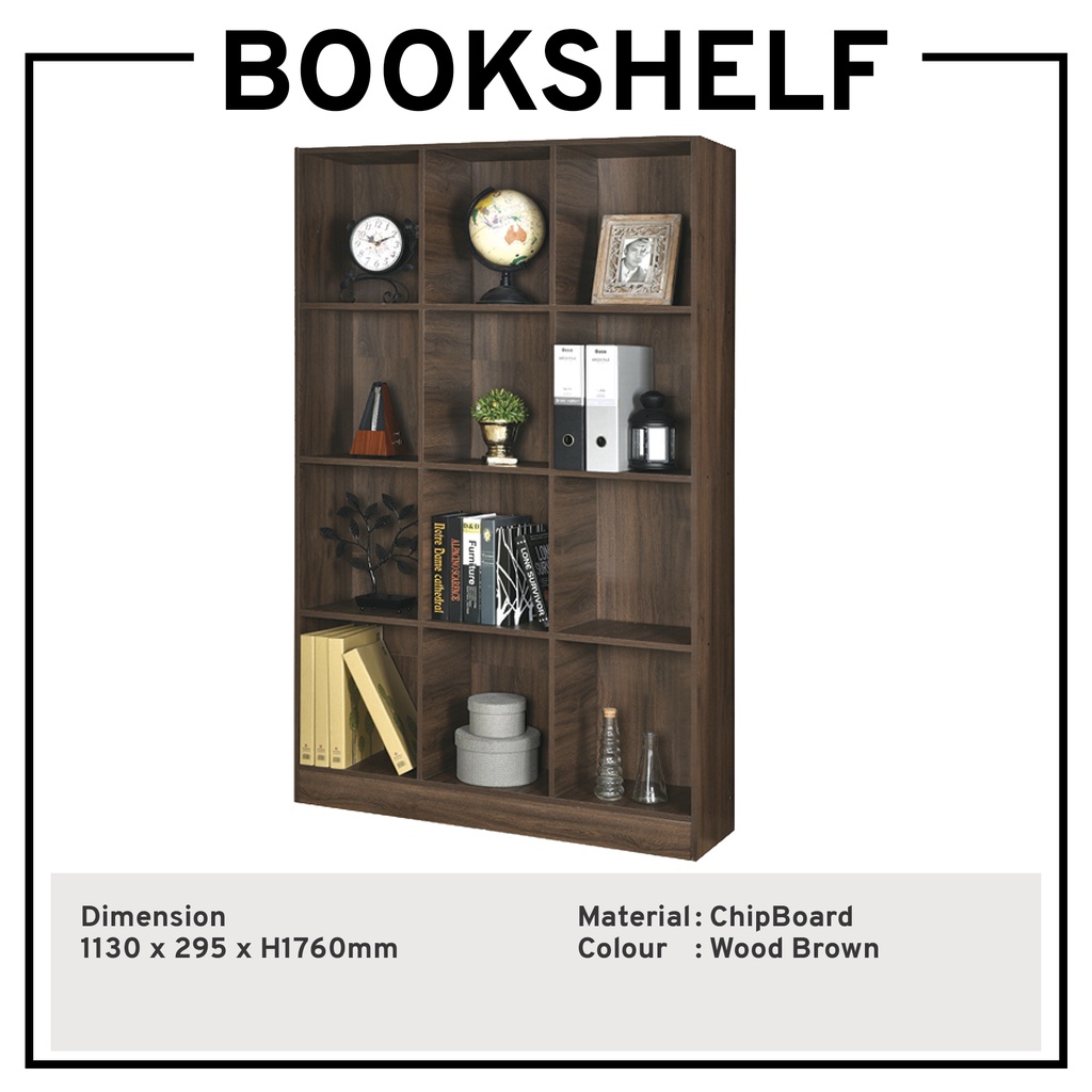 Bookshelf Book Rack Book Case Display Cabinet Open Shelf Book Cabinet ...