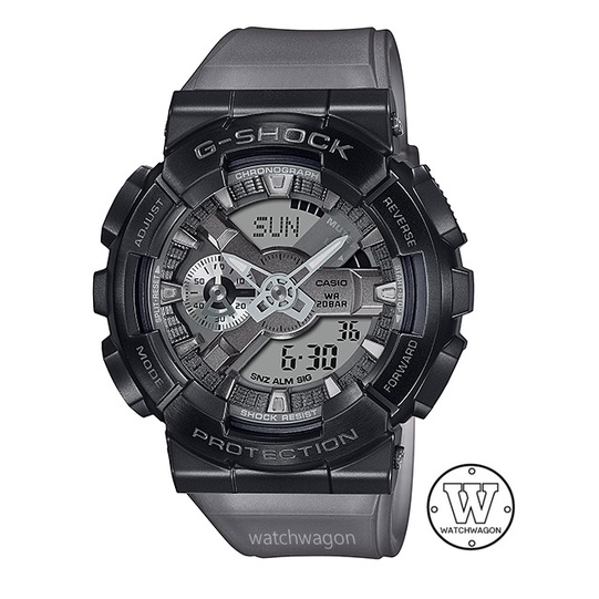 G shock clearance silver and black