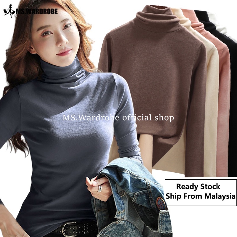 women's cotton turtleneck shirts