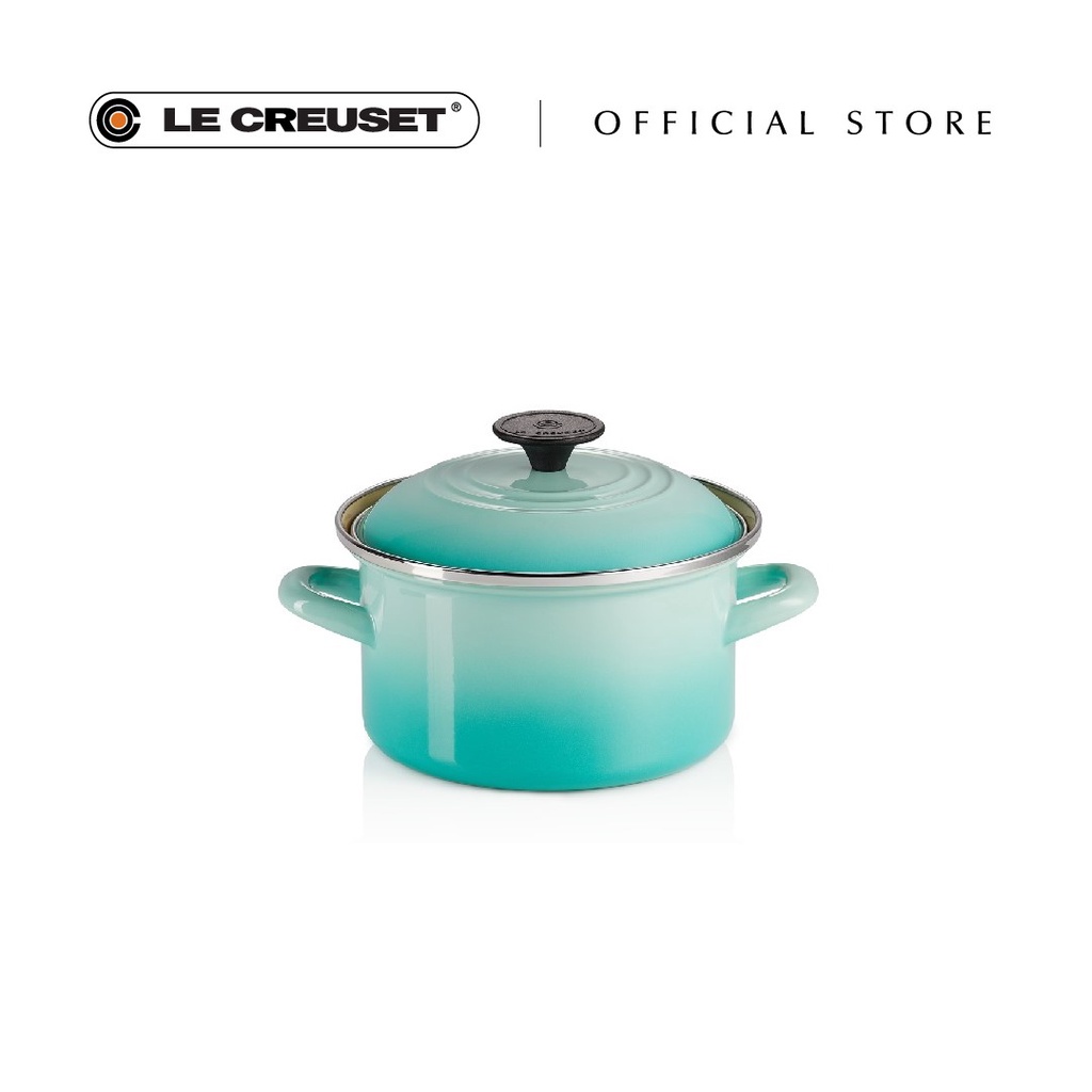Le Creuset EOS Casserole Cool Mint (20cm) Shopee Singapore