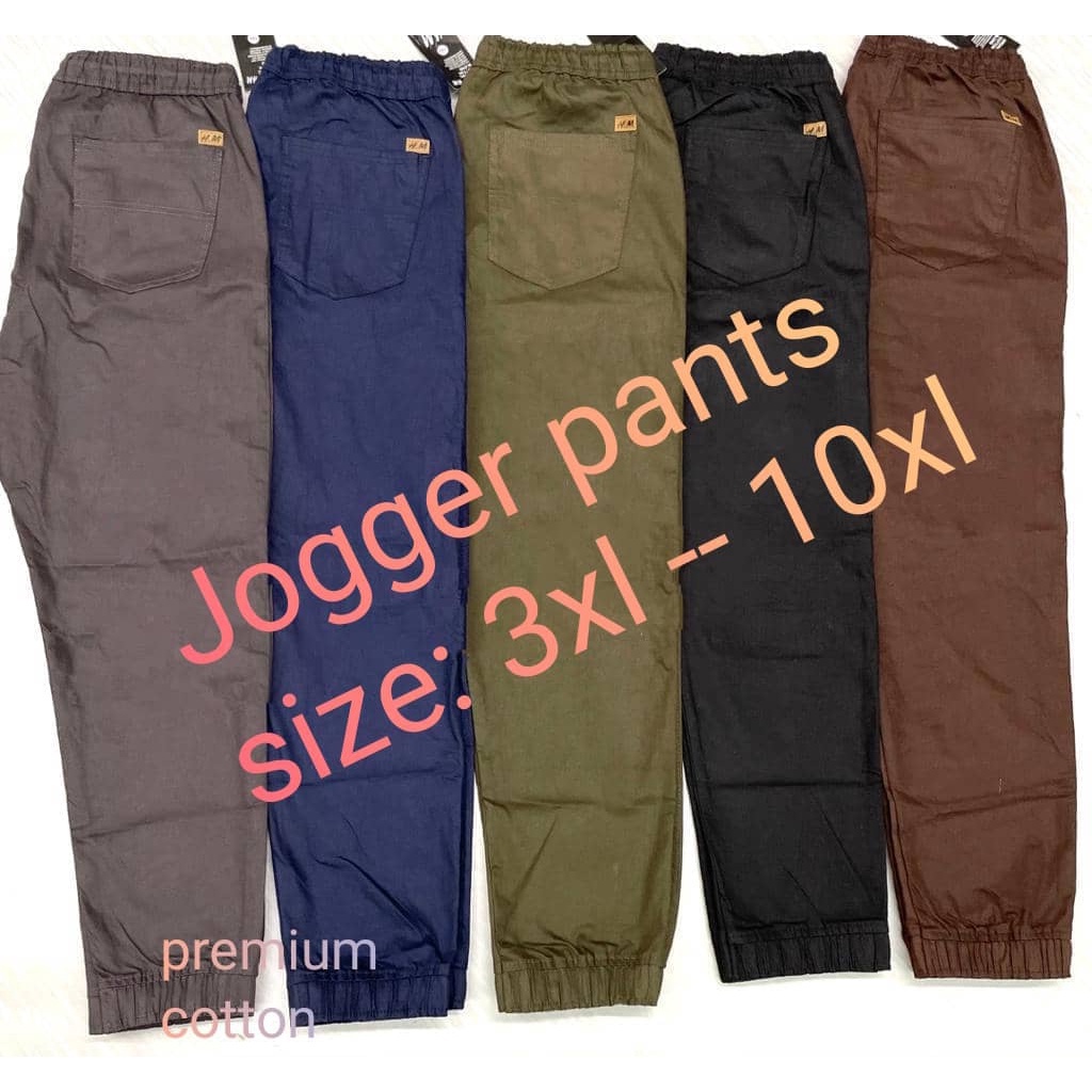 3xl 10xl Jogger Pants Plus Size Unisex .Seluar Saiz Besar Lelaki Perempuan Jogger Long Pants Men Big Size