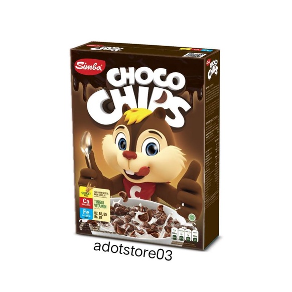 Simba Cereal Choco Chips Chocolate 170G | Shopee Singapore