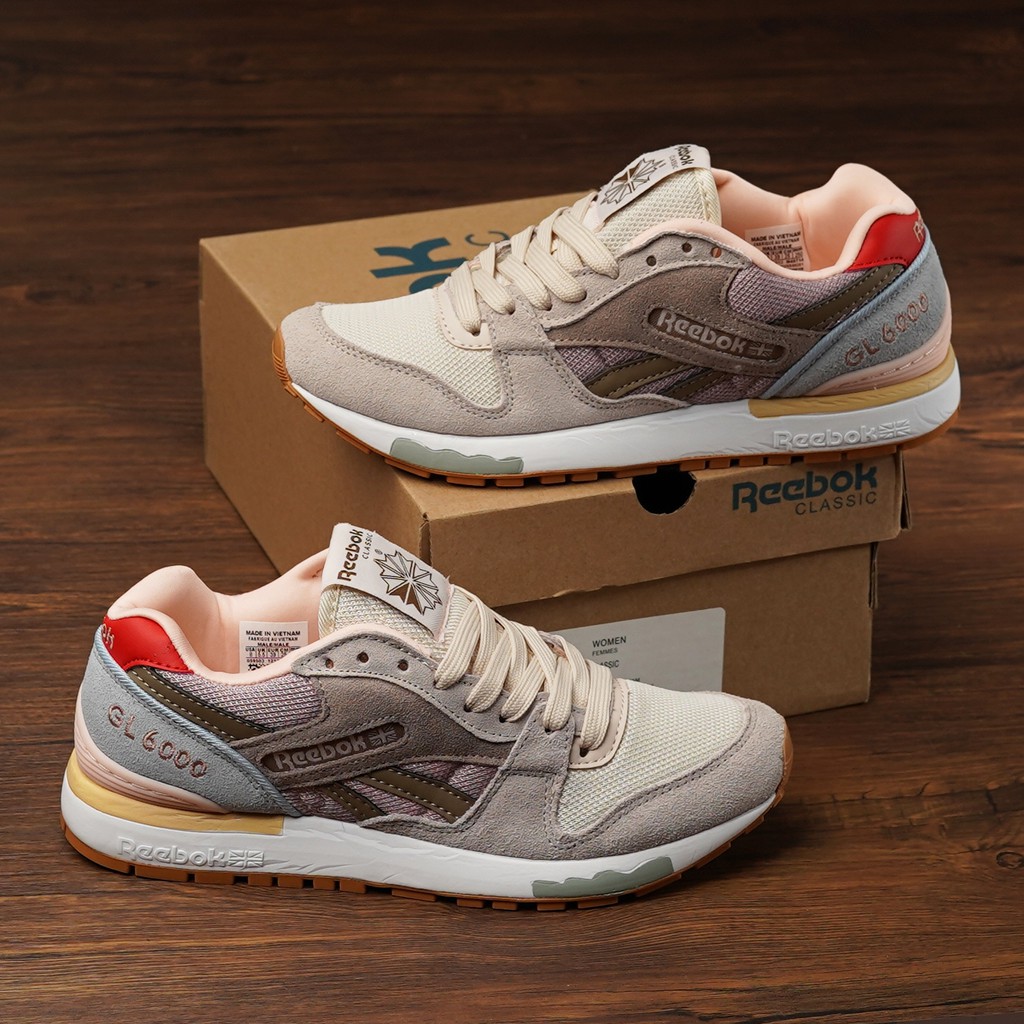 Reebok Classic Gl 6000 Pink Gray M49714 Original Pk Full Tag Barcod Made In  Vietnam | Shopee Singapore