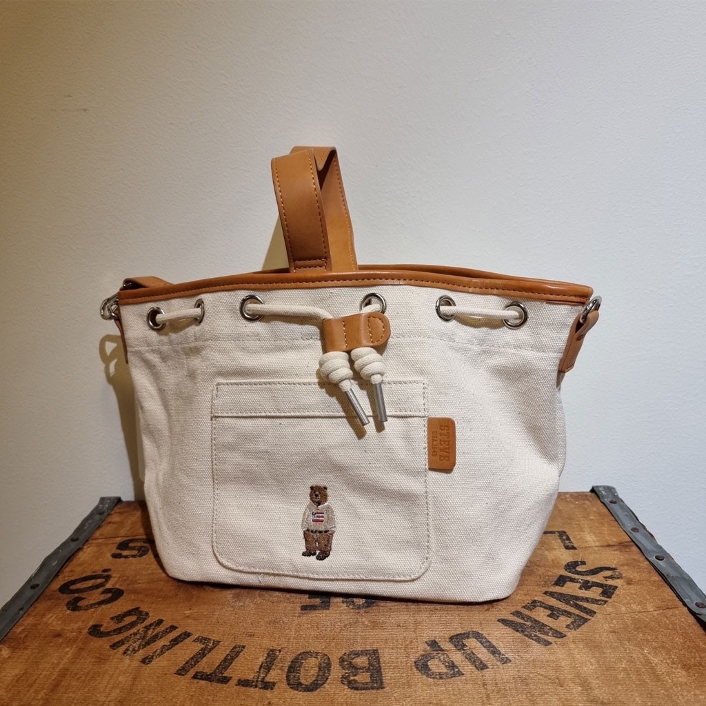 WHO.A.U] Steve Heritage Bucket Bag | WHBGB4855A | Shopee