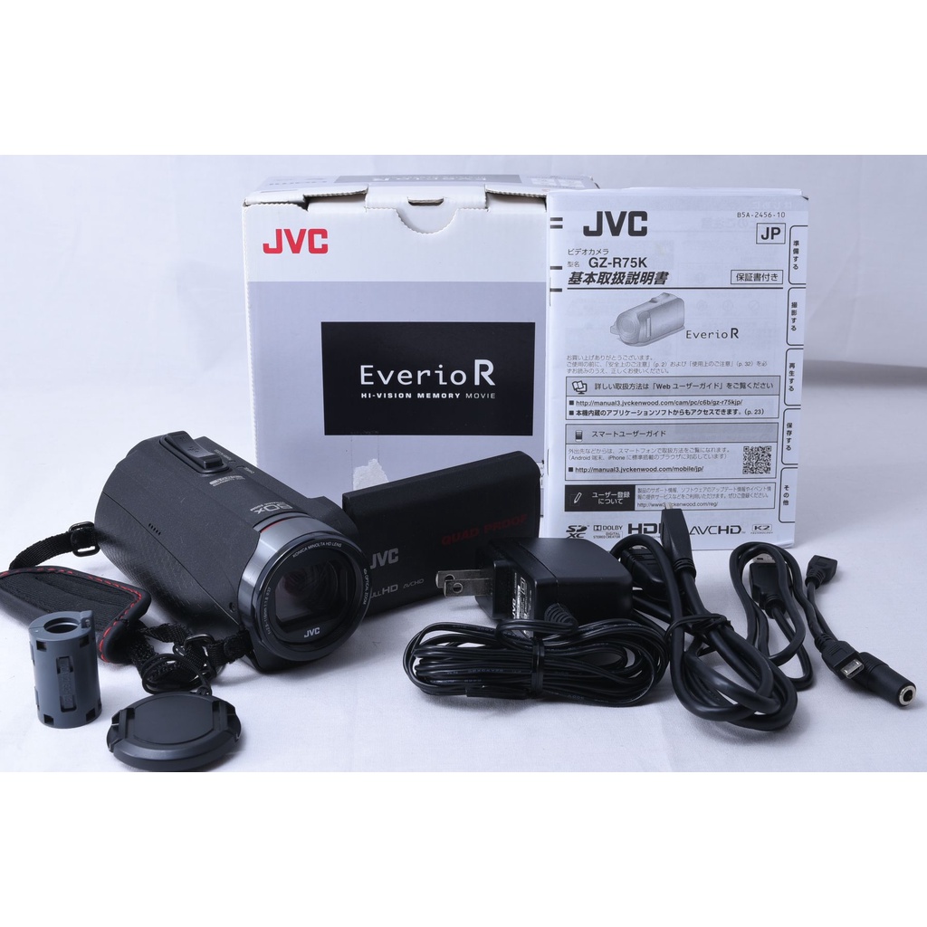JVC Everio R ビデオカメラ GZ-R75K - ビデオカメラ