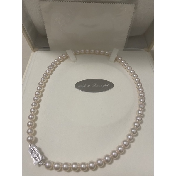 Mikimoto pearl necklace on sale price