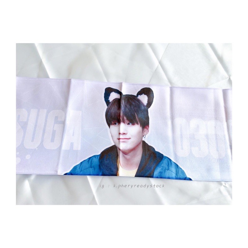 【FANSITE 韩站】BTS SUGA FANSITE SLOGAN SET 防弹少年团韩站手幅SET [ 내세상,민윤기 ] by ...