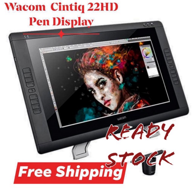 Cintiq 22HD DTK2200 21.5" graphic Tablet Shopee Singapore