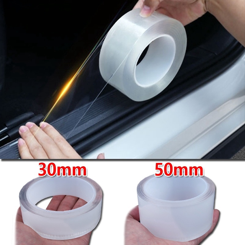 3M Car Protection Film Car Door Trunk Door Sill Sticker Transparent Adhesive Tape Vinyl Stickers And Decals
