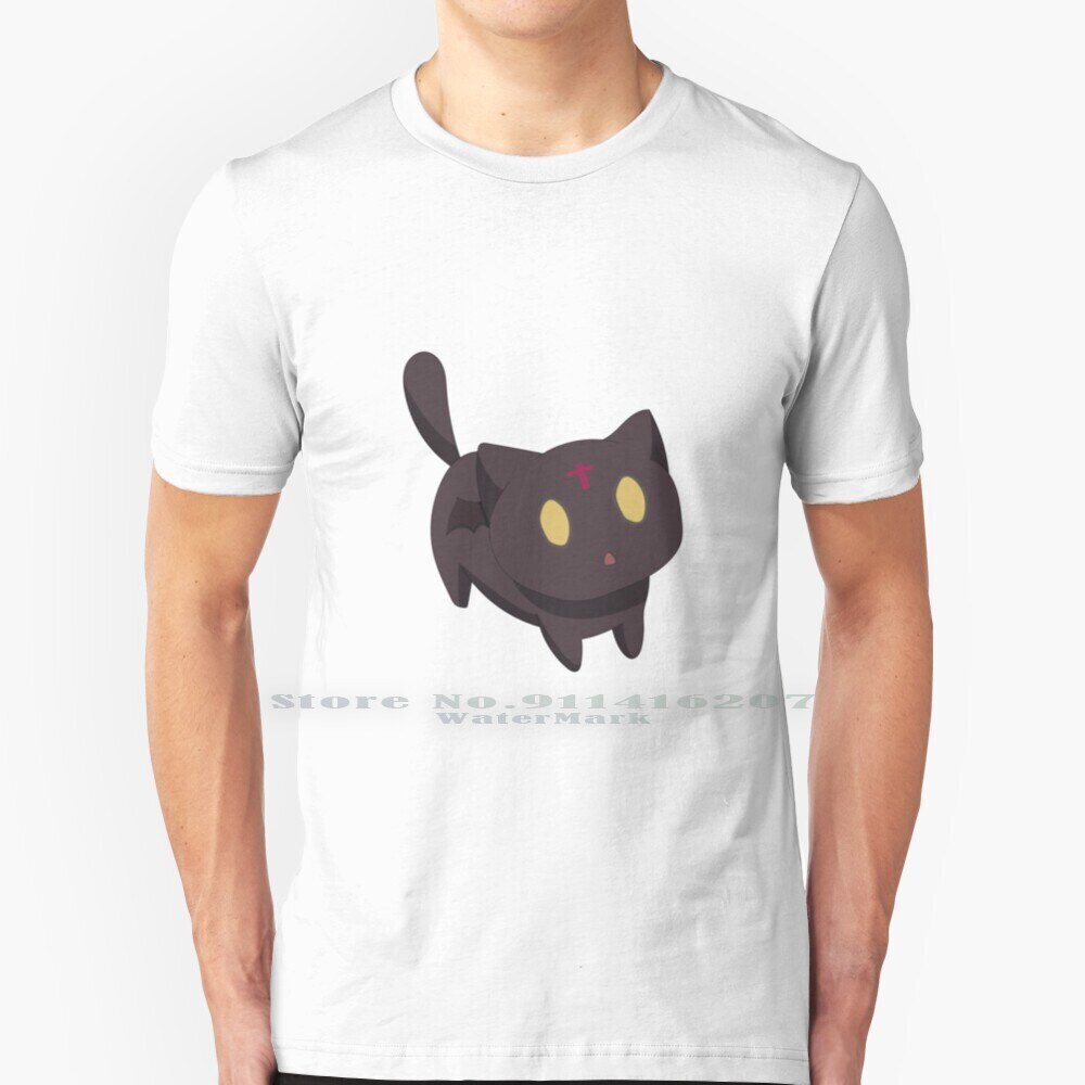 Cotton T-Shirt Chomusuke ( Megumin Cat ) T Shirt 100% Pure Chomusuke ...
