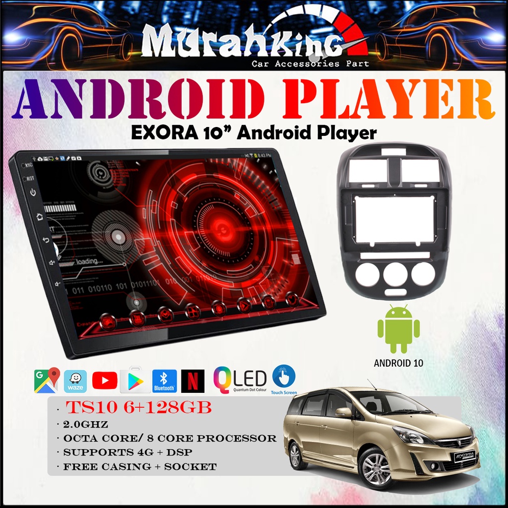 (6RAM 128GB IPS 4G 8Core DSP) Proton Exora 10