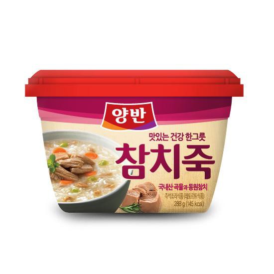 Dongwon YangBan Korean Rice Porridge with Abalone/ Tuna/ Vegetable 285g No Cooking Needed