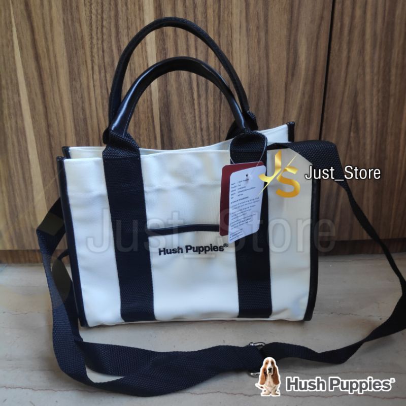 Hush Puppies Original Canvas Tote Bag Canvas Flap