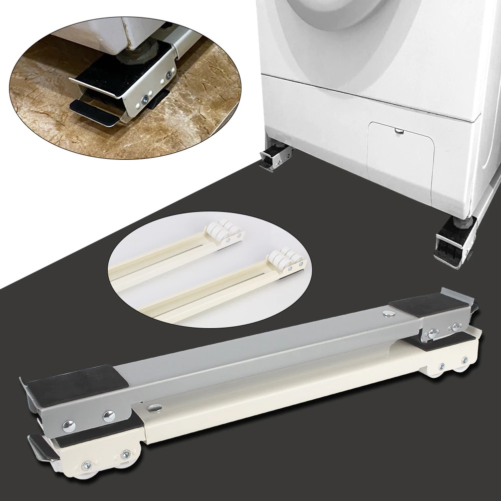 【🚚 SG Stock】Movable Washing Machine Base Fridge Stand With Wheel ...