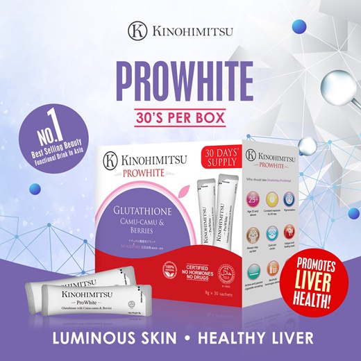 [HOT SALE?❗️] - Kinohimitsu ProWhite 30’s * 8g Promotes Radiant Skin (Authentic Local Ready Stock)