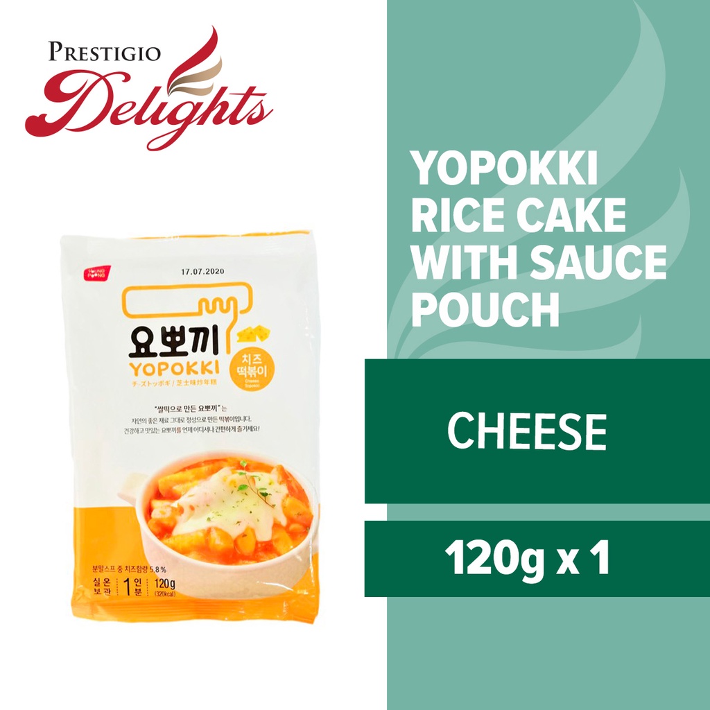 Yopokki Cheese Rice Cake With Sauce (Pouch) 120g Shopee Singapore