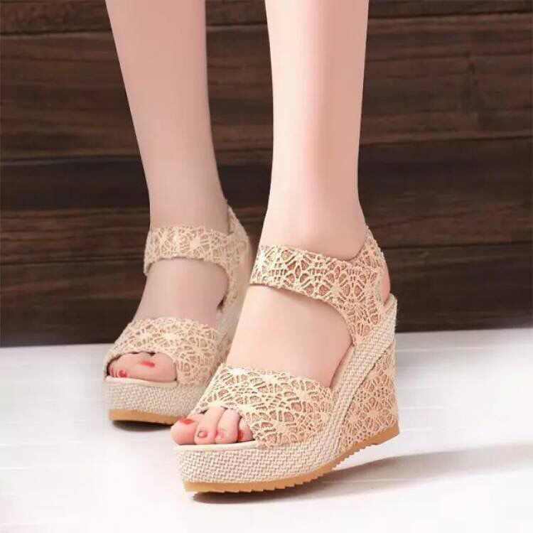 Wedge hot sale sandals shopee