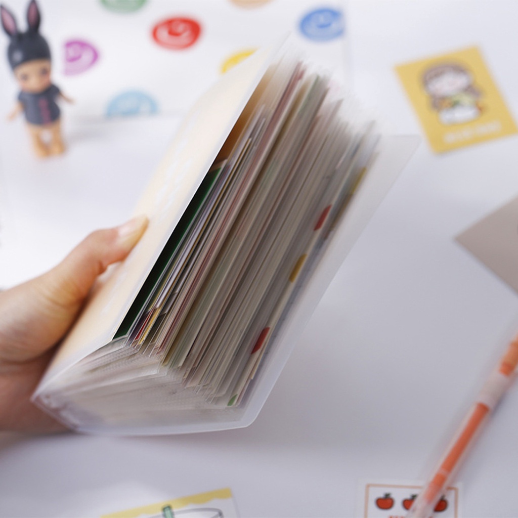 Storage Booklet Postcards Holder Memo Favorites A6 Empty Regular-sized ...