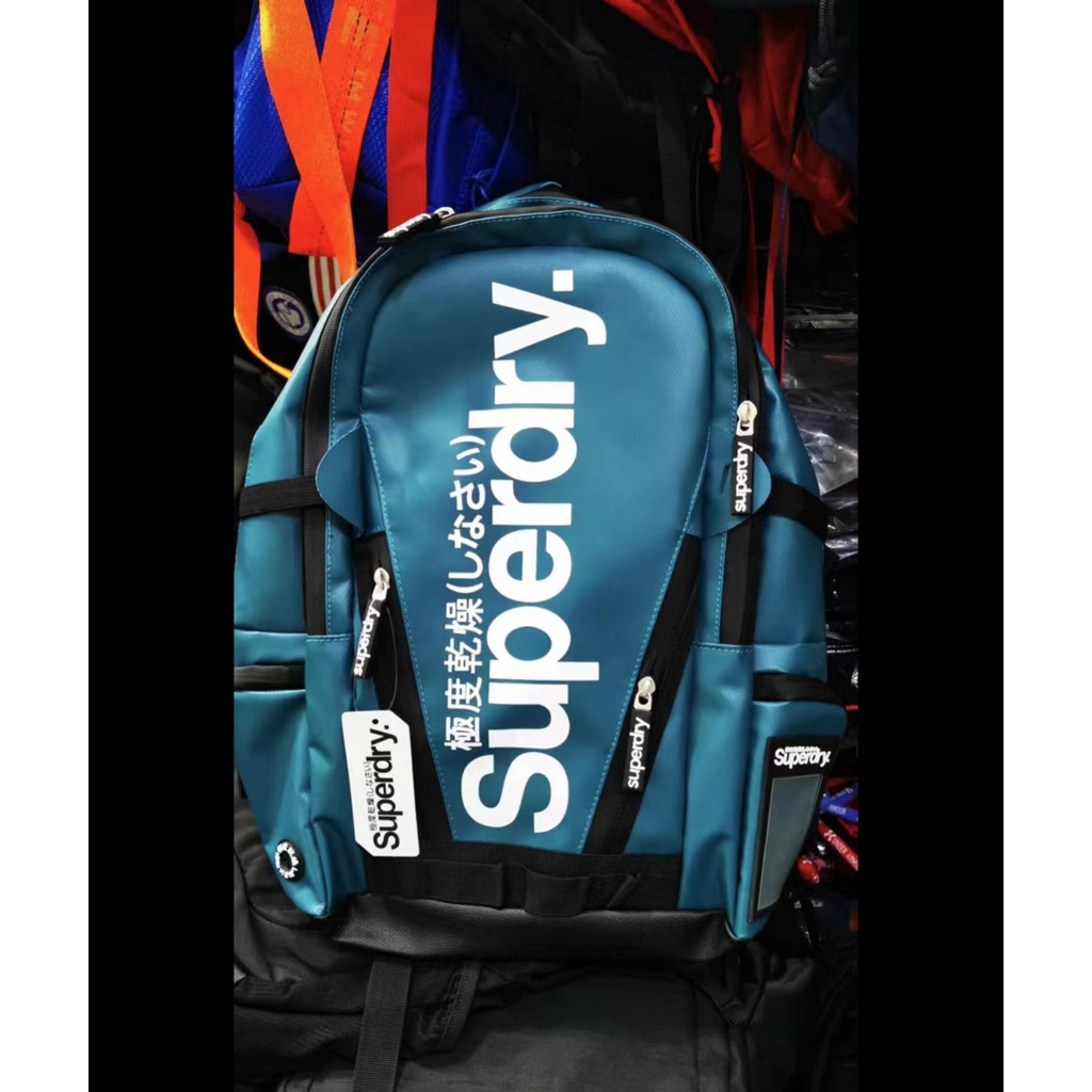 Superdry Backpack 100 Authentic Waterproof Heavy Duty Multifunction