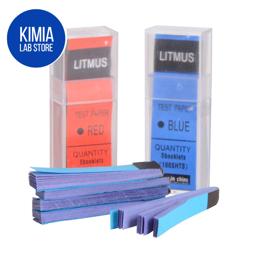 Litmus Paper (RED & BLUE) Shopee Singapore