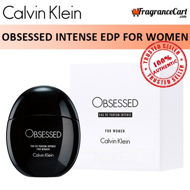 Calvin Klein Obsessed Intense EDP for Women 100ml Tester cK Eau de Parfum Extreme Black 100 Authentic Perfume Shopee Singapore