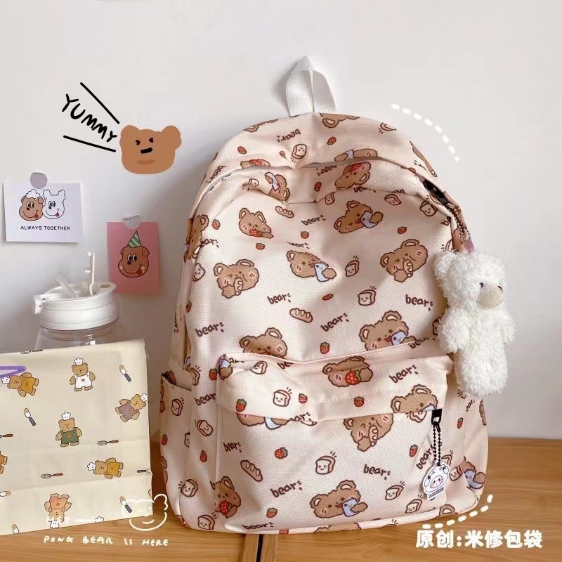 Korean backpack online shopee