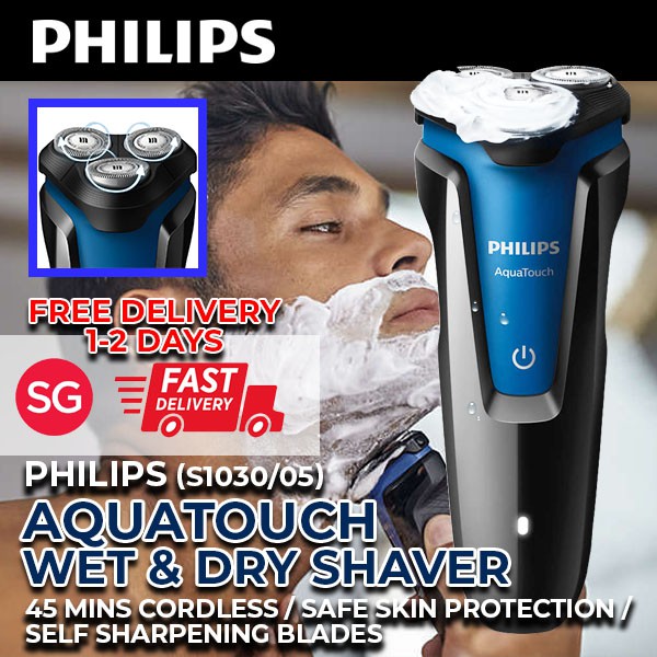 [SG - FREE DELIVERY] Philips AquaTouch Cordless Wet & Dry Shaver ( Skin ...