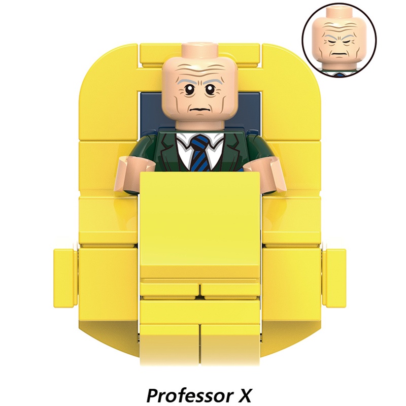 Professor X Charles Xavier Minifigures X-Men Superheroes Doctor Strange ...