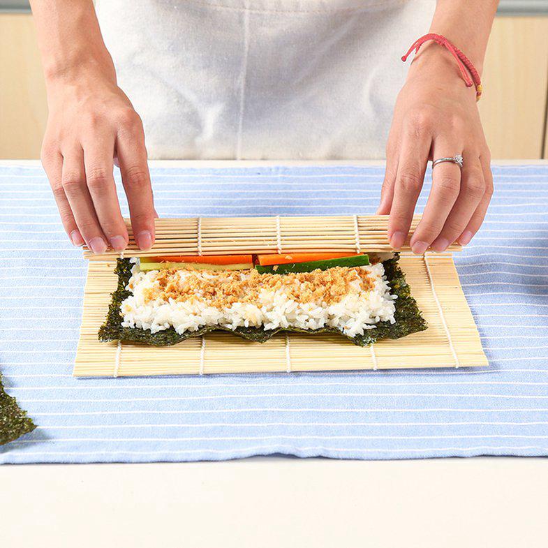 Portable Sushi Roll Maker Making Kit Mold Sushezi Rice Roller Mould Kitchen