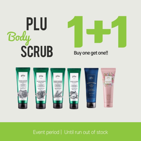 [Korea cosmetic] Plu body scrub 200g Shopee Singapore