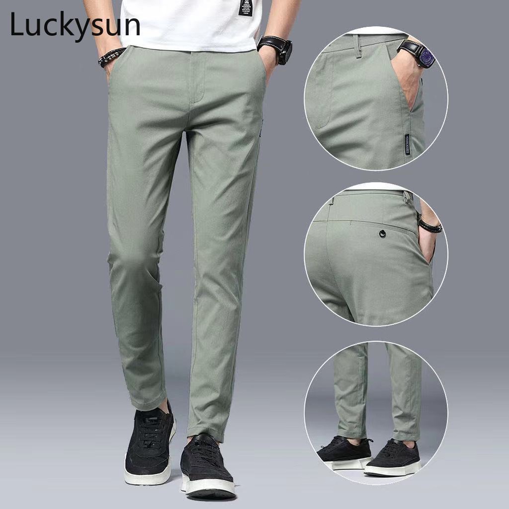 [Ready Stock] Formal Pant Men's Summer Thin Breathable Office Pants