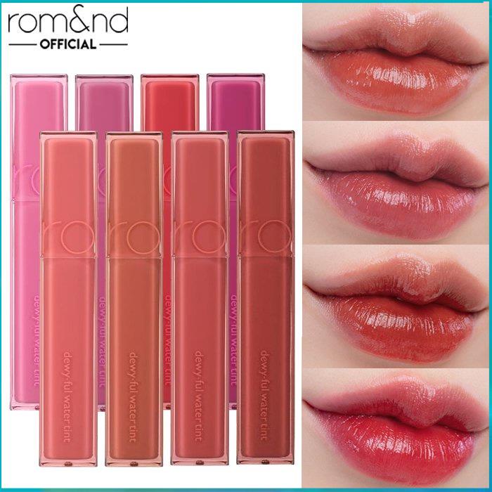 Romand Lipgloss [New_Auth] Glossy Lips, Super Matte For Lips Romand