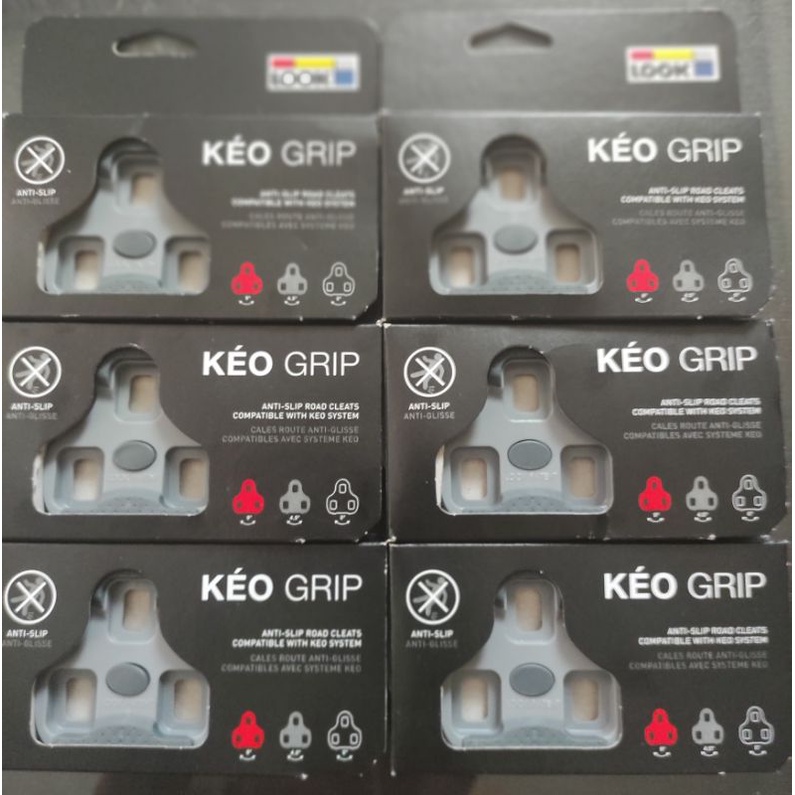 grey look keo cleats